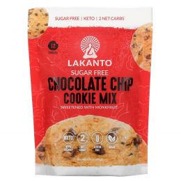 Lakanto, Chocolate Chip Cookie Mix, Sugar Free, 6.77 oz (192 g)