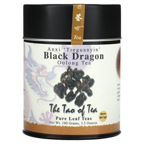 The Tao of Tea, Чай улун, черный дракон, 100 г (3,5 унции)
