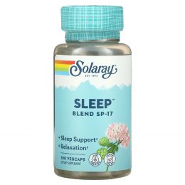 Solaray, Sleep Blend SP-17, Valerian-Hops, 100 Veggie Caps