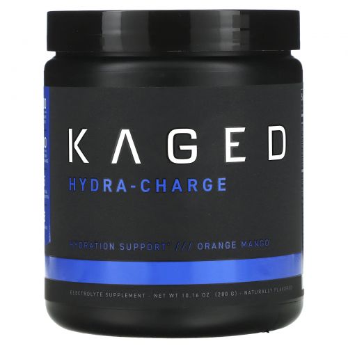 Kaged Muscle, Hydra Charge, Orange Mango, 9.73 oz (276 g)