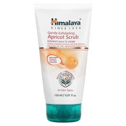 Himalaya, Gentle Exfoliating Apricot Scrub, for All Skin Types, 5.07 fl oz (150 ml)