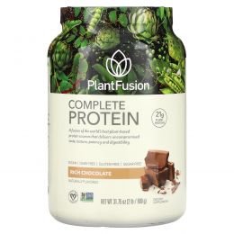 PlantFusion, Complete Plant Protein, Шоколад, 2 фунта (908 г)