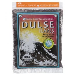 Maine Coast Sea Vegetables, Dulse Flakes, дульсе, 113 г (4 унции)