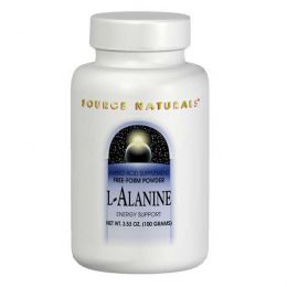 Source Naturals, L-Аланин 3.53 унции (100 г)