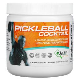 Jigsaw Health, Pickleball Cocktail, Orange Electrolyte Drink, 10.58 oz (300 g)