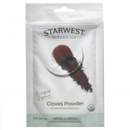 Starwest Botanicals, Органический порошок из гвоздики, 66 г (2,33 унции)