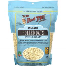 Bob's Red Mill, Instant Rolled Oats, Whole Grain, 16 oz (454 g)