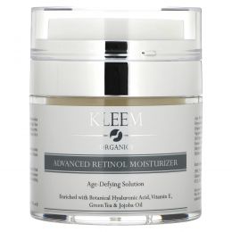 Kleem Organics, улучшенный увлажняющий крем с ретинолом, антивозрастное средство, 50 мл (1,7 жидк. унции)