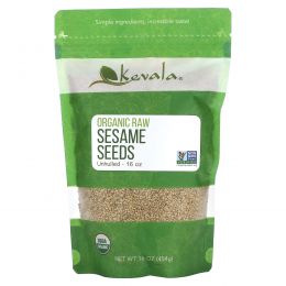 Kevala, Органические неочищенные семена кунжута, 453 г (16 унций)
