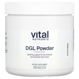 Vital Nutrients, DGL, порошок, 120 г (4 унции)