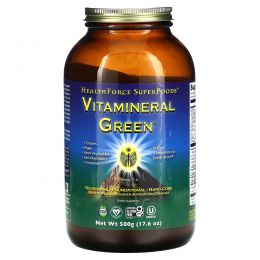 HealthForce Nutritionals, Vitamineral Green, версия 5.3, 17,64 унции (500 г)