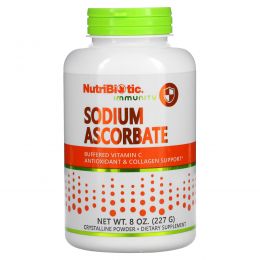 NutriBiotic, Буферизованный содой витамин C, кристаллический порошок, 8 унций (227 г)