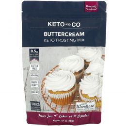 Keto and Co, Buttercream, Keto Frosting Mix, 8.1 oz (230 g)