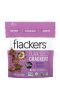 Flackers, крекеры из семян льна, корица и смородина, 142 г (5 унций)
