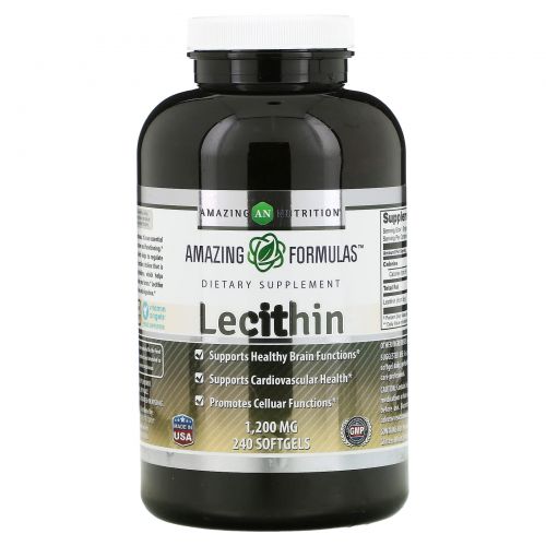 Amazing Nutrition, Lecithin, 1,200 mg, 240 Softgels