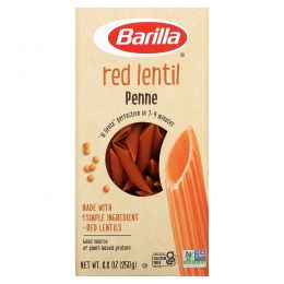 Barilla, Red Lentil Penne , 8.8 oz (250 g)