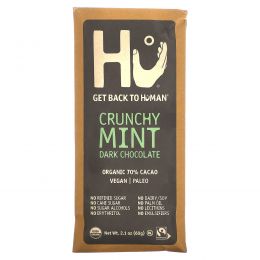 Hu, Crunchy Mint Dark Chocolate, 2.1 oz (60 g)