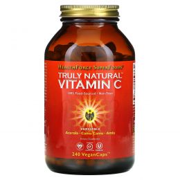 HealthForce Superfoods, Витамин C v.2 Truly Natural, 360 капсул VeganCaps