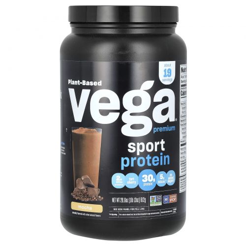 Vega, Белок для спортсменов Sport Performance Protein, со вкусом мокко