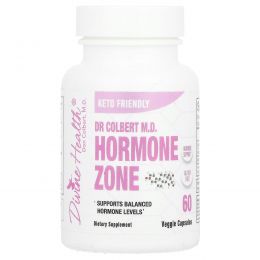 Divine Health, доктора медицины Кольбера Hormone Zone, гормональная зона, 60 растительных капсул