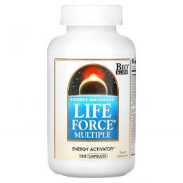 Source Naturals, Мультивитамины Life Force, 180 капсул