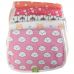 KeaBabies, Organic Burp Cloths, Pink Dreams,  5 Pack