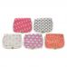 KeaBabies, Organic Burp Cloths, Pink Dreams,  5 Pack