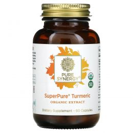 The Synergy Company, Organic SuperPure Turmeric Extract, 60 Organic Veggie Caps