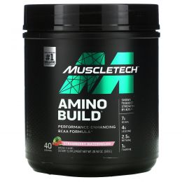 Muscletech, Amino Build, Strawberry Watermelon, 20.92 oz (593 g)