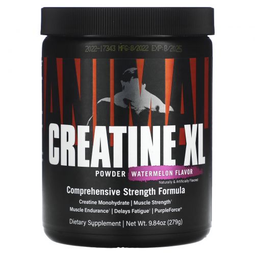 Universal Nutrition, Creatine XL в порошке, арбуз, 278 г (9,84 унции)