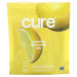 Cure Hydration, Hydration Mix, Main Squeeze Lemon, 14 Packs, 0.34 oz (9.5 g) Each