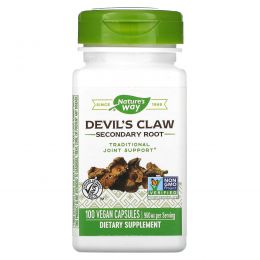 Nature's Way, Devil's Claw  Secondary Root, 480 mg, 100 Capsules