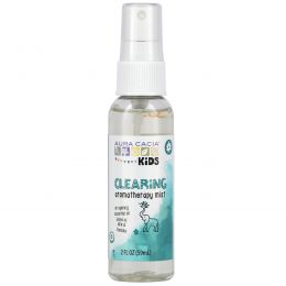 Aura Cacia, Kids, Clearing Aromatherapy Mist, 2 fl oz (59 ml)