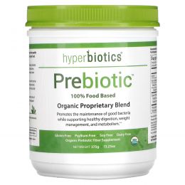 Hyperbiotics, Пребиотик, Органическая запатентованная смесь, 13,23 унции (375 г)