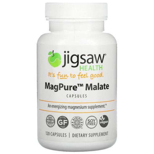 Jigsaw Health, MagPure Malate, 120 Capsules