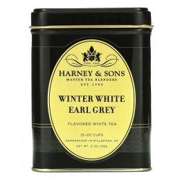 Harney & Sons, Winter White Earl Grey, 2 oz (56 g)