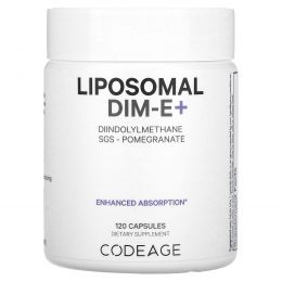 Codeage, Liposmal DIM-E +, гранат, 120 капсул