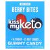 Kiss My Keto, Жевательные конфеты, кусочки ягод, 8 пакетиков по 25 г (0,88 унции)