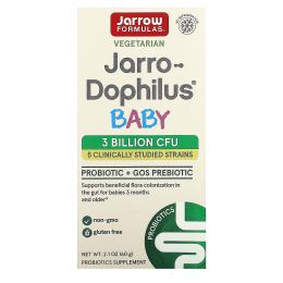 Jarrow Formulas, Jarro-Dophilus Baby, Baby's Probiotic, 3 Billion Live Bacteria, 2.1 oz (60 g)