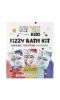 Aura Cacia, набор для ванны с шипучей, для детей, 3 пакетика по 70,9 г (2,5 унции)