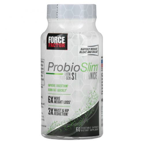 Force Factor, ProbioSlim + Next-Gen SLIMVANCE, 60 капсул