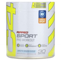 Cellucor, C4 Ripped Sport, Pre-Workout, Arctic Snow Cone, 8.7 oz (246 g)