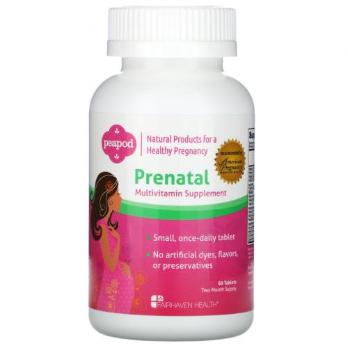 Fairhaven Health, Pregnancy Plus, Prenatal,  60 Tablets