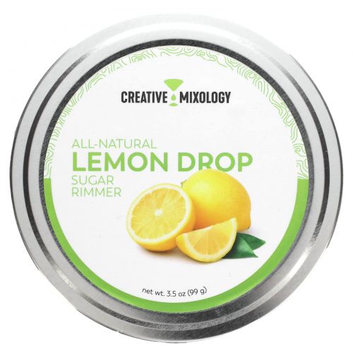 The Spice Lab, Creative Mixology, лимонная сахарная пудра, 99 г (3,5 унции)