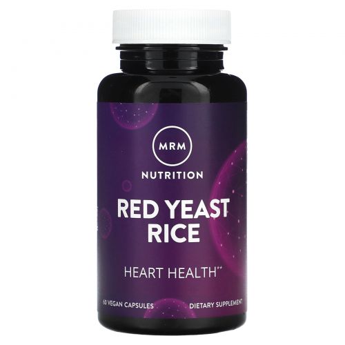 MRM, Red Yeast Rice, 60 Vegan Capsules