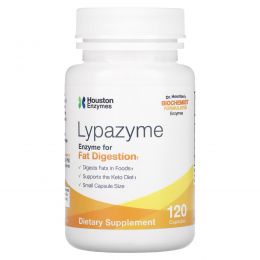 Houston Enzymes, Липазим, 120 капсул