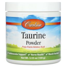 Carlson, Taurine Powder, 3.53 oz (100 g)