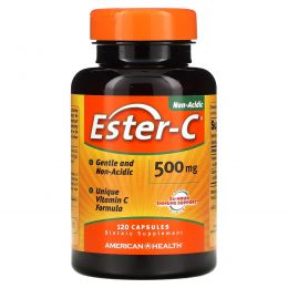 American Health, Ester-C, 500 мг, 120 капсул