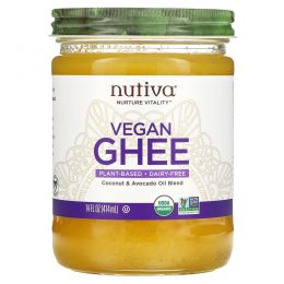 Nutiva, Organic Vegan Ghee, 14 fl oz (414 ml)