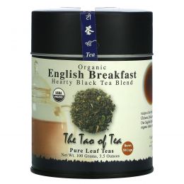 The Tao of Tea, 100% органический английский черный чай для завтрака 3.5 унции (100 г)